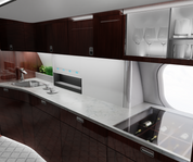 3D Design& Viz study: aircraft cabin